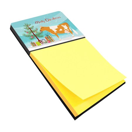 CAROLINES TREASURES Guernsey Cow Christmas Sticky Note Holder BB9188SN